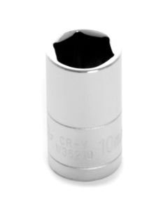 WLMW36210 image(0) - Wilmar Corp. / Performance Tool 1/4'' Dr 6pt Std. Socket 10mm