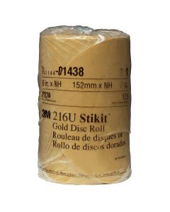 MMM1438 image(0) - GOLD DISC ROLLS STIKIT P220G 6IN 175/ROLL