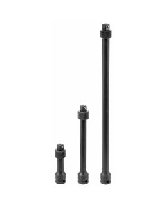 GRE1103QL image(0) - Grey Pneumatic 3/8" Drive 3 Piece Locking Extension Set