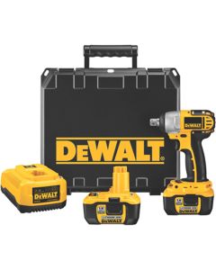 DeWalt 1/2" Heavy-Duty 18V Cordless Impact Wrench Kit