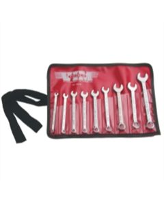 VIMCW100 image(0) - VIM TOOLS 9 Piece Midget 6 Point Box Combination Wrench Set