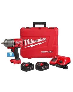 MLW2863-22R image(1) - Milwaukee Tool M18 FUEL 1/2" High Torque Impact Wrench w/ ONE-KEY with Friction Ring Kit