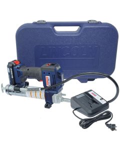 LIN1882 image(0) - Lincoln Lubrication Lithium-Ion PowerLuber 20-Volt Battery-Operated Cordless Grease Gun