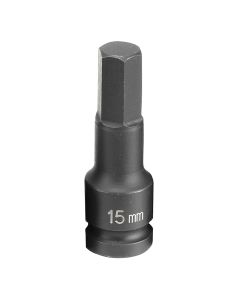 GRE2915M image(0) - Grey Pneumatic SOC 15MM 1/2D IMP HEX