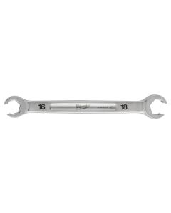 MLW45-96-8354 image(2) - Milwaukee Tool 16mm X 18mm Double End Flare Nut Wrench