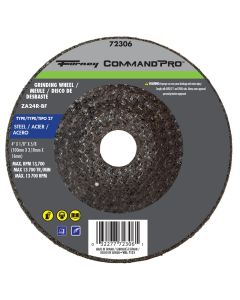 FOR72306 image(0) - Grinding Wheel, Metal Type 27, 4 in x 1/8 in x 5/8 in