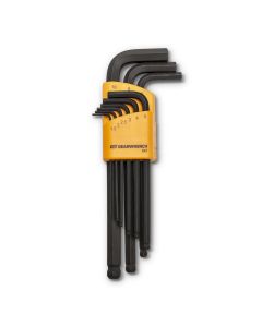 KDT83521 image(0) - GearWrench 9PC METRIC BALL END HEX KEY SET