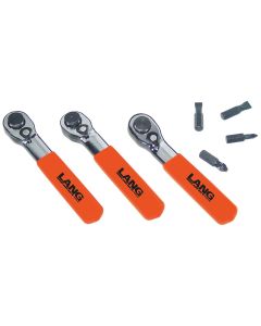 KAS5220 image(0) - Lang Tools (Kastar) 7PC Fine Tooth Ratchet Bit Wr. Set