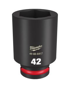 MLW49-66-6417 image(0) - SHOCKWAVE Impact Duty&trade; 3/4"Drive 42MM Deep 6 Point Socket