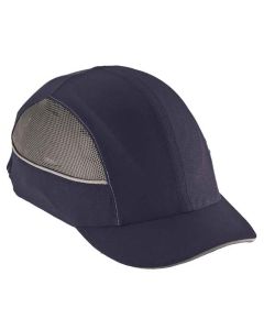 ERG23373 image(0) - Ergodyne 8960 Short Brim Navy Bump Cap w/ LED Lighting Tech