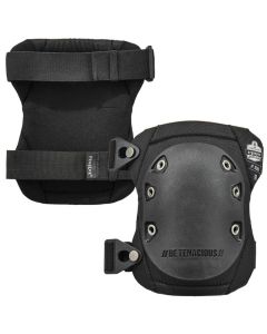 ERG18335 image(1) - Ergodyne 335 Black Cap Rubber Cap Knee Pads