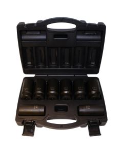 CAL976 image(0) - Horizon Tool 8-piece 12-point axle nut socket set