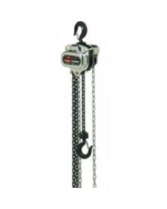 SMB030-15-13V Manual Chain Hoist, 3 Ton Capacity, 15ft of Lift, 13ft Hand Chain Drop, Overload Protection