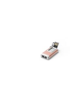 LED502575 image(0) - LEDLENSER INC Ledlenser K4R Rose Gold.  Powerful and rechargeable keychain light, always ready when needed.