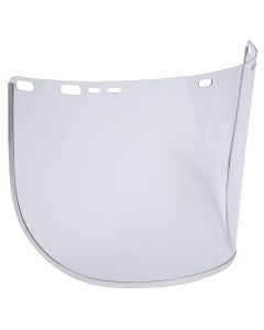 SRW29054 image(0) - Jackson Safety - Replacement Windows for F30 Acetate Face Shields - Clear - 8" x 15.5" x.040" - E Shaped - Bound - (24 Qty Pack)