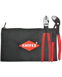 KNP9K0080115US image(0) - KNIPEX 2 Pc. Set w/ Keeper Pouch