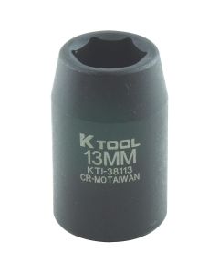 K Tool International SOC 13MM 1/2D IMP 6PT
