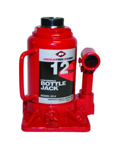 INT3514 image(0) - American Forge & Foundry AFF - Bottle Jack - 12 Ton Capacity - Low Profile - Manual - Heavy Duty