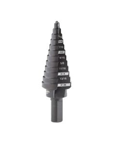 MLW48-89-9204 image(0) - Milwaukee Tool #4 Step Drill Bit, 3/16" - 7/8" by 1/16"