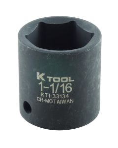 KTI33134 image(0) - K Tool International SOC 1-1/16 1/2D IMP 6PT