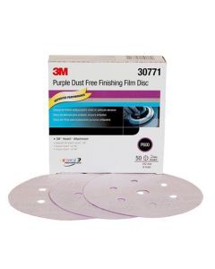 MMM30771 image(0) - 3M 3M(TM) Purple Finishing Film Hookit(TM) Disc P600