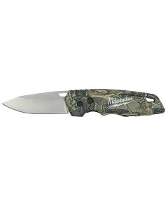 MLW48-22-1524 image(0) - Milwaukee Tool FASTBACK  Camo Folding Knife