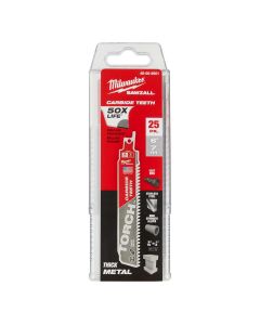 MLW48-00-8501 image(1) - Milwaukee Tool 6" 8 TPI The TORCH with Carbide Teeth 25PK