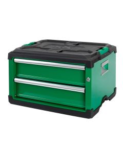 SKTSK03101 image(0) - S K Hand Tools Modular Stackable Storage Tool Box, 2-Drawer Steel Box