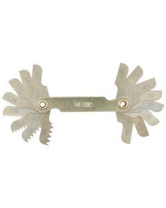 MLW49-57-5012 image(0) - 0.35-3.00 mm Metric Thread Pitch Gauge