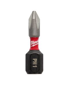 MLW48-32-4280 image(0) - Milwaukee Tool SHOCKWAVE Insert Bit Phillips #1 (250 Pk)