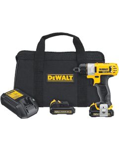 DWTDCF610S2 image(0) - DeWalt 12V Max Li-Ion 1/4 IN Screwdriver Kit