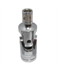 VIM Tools 3/8 in. Square Drive Universal Joint Bit Holder, 1/4 in. Hex