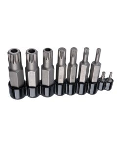 WLMW86024 image(0) - Wilmar Corp. / Performance Tool 9pc Master Triple Square Bit