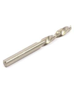 Forney Industries Stubby Left Hand Drill Bit, High Speed Steel (HSS), 3/16 in