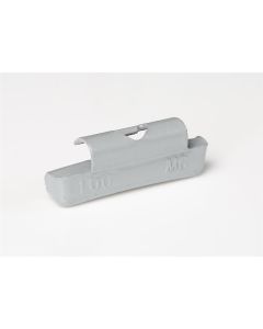 PLO10837-8 image(0) - 0.25 oz MC style Plasteel clip-on weight