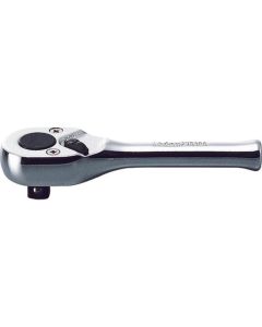 KKN2753PS image(0) - Ko-ken USA 1/4 Sq. Dr. Ratchet Handle  20 teeth Short Length 75mm