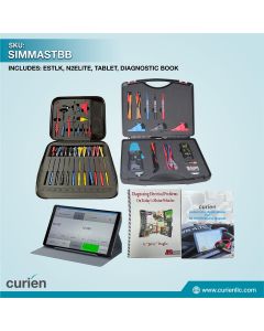 CRISIMMASTBB image(0) - Curien Neuron N2 Elite, Pinout and Sensor Simulator Leads Kit, Tablet and Diagnostic Book