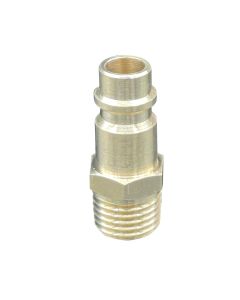 VIM Tools HIGH FLOW BRASS PLUG -  1/4'' NPT MALE - 20 PACK