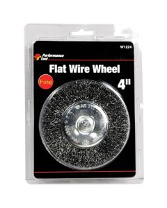 WLMW1224 image(0) - Wilmar Corp. / Performance Tool 4" Wire Wheel - Fine