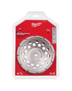 MLW49-93-7720 image(0) - Milwaukee Tool 7" Diamond Cup Wheel Single Row