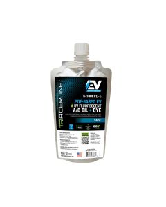 Tracer 5 oz (148 ml) foil pouch POE-Based A/C oil with fluorescent dye for electric vehicles (compatible with R-1234yf and R-134a systems)