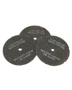 FOR60215 image(0) - Forney Industries Cut-Off Wheels, Replacements 1-1/2 in, 3-Piece