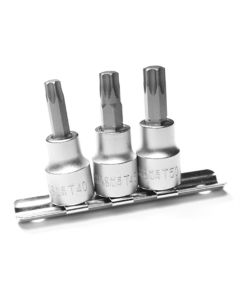 WLMW1337 image(0) - Wilmar Corp. / Performance Tool 3 Pc Brake Caliper Star Bit Se