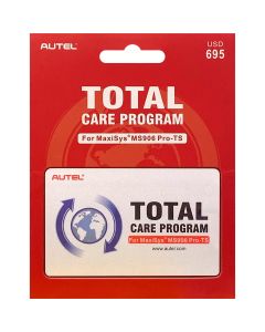 AULMS906PT1YRUP image(0) - Autel Total Care (TCP) for MS906PROTS : Total Care Program 1-Year Warranty and Software Update Extension for MS906PROTS