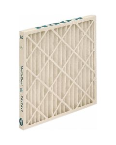 Msc Industrial Supply 16 x 25 x 1", MERV 13, 80 to 85&#37; Efficiency, Wire-Backed Pleated Air Filter