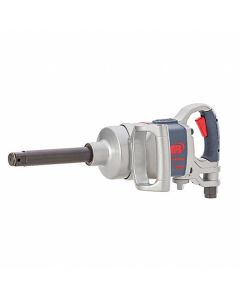 Ingersoll Rand 1" Air Impact Wrench, 2100 ft-lbs Max Torque, Maintenance Duty, D-handle, Inside Trigger, 6" Extended Anvil