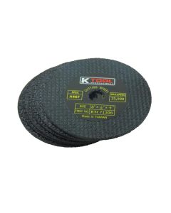 KTI71306 image(0) - K Tool International 6PK CUT-OFF WHEEL 3IN. X 1/16IN. 6/PK