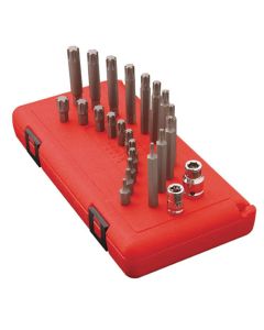 SUN9724 image(0) - Sunex 24-Piece Ribe Bit Set