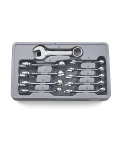 KDT81904 image(0) - 10PC STUBBY WRENCH SET 10-19MM