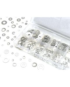 WLMW5216 image(0) - Wilmar Corp. / Performance Tool 350 PC LOCK & FLAT WASHER HARDWARE KIT